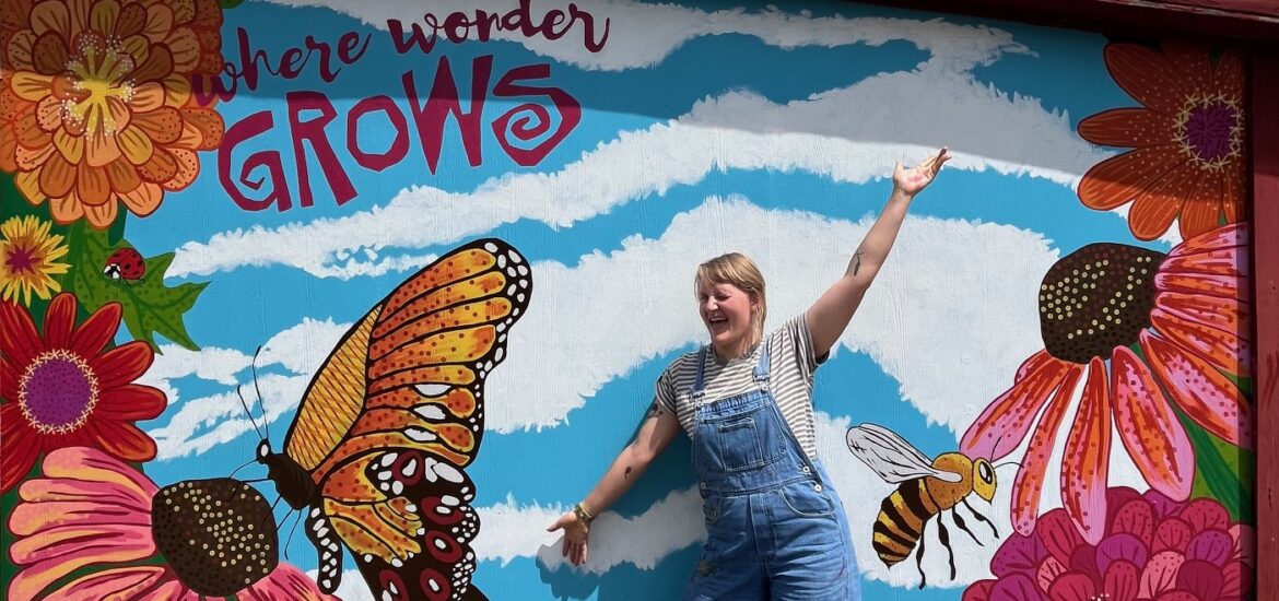 Our Good Earth Garden Mural